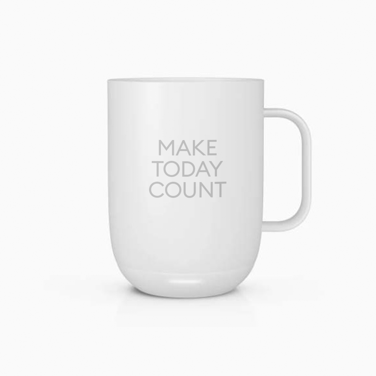Ember Mug 2: Make Today Count Edition - 10oz / White | Ember Mug